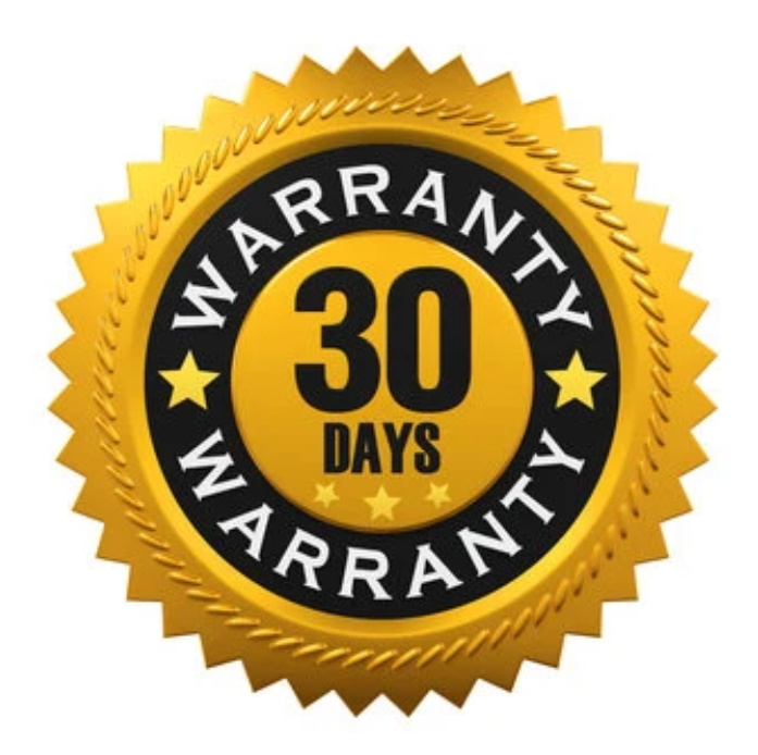 30 Days Warranty
